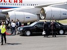 Putinova limuzína na summitu v Helsinkách
