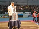Hokejista Michal Kempný pivezl do Hodonína Stanley Cup