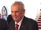 Poslanci, kteí odeli ze sálu, mli nejspí aludení koliku, ekl Zeman