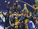 Fotbalisté Francie slaví titul mistrů světa.