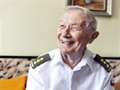 Plukovník Oldich Vlada ve svých 93 letech (erven 2018)