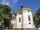 Kostel sv. �t�p�na Prvomu�edn�ka v are�lu olomouck�ho Kl�tern�ho Hradiska.