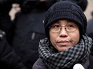 Liou Sia, vdova po pro-demokratickém aktivistovi Liou Siao-po