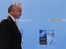 Slovenský prezident Andrej Kiska dorazil na summit NATO v Bruselu. (11....