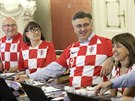 Chorvatská vláda zasedala na poest úspchu fotbalist na svtovém ampionátu v...