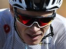 Chris Froome v cíli jedenácté etapy Tour de France.