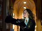 Cosplayerka Alena Klimeck jako arodjka Hermiona, jedna z hlavnch postav...