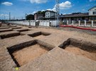 Archeologové chtjí na nádraí v Jaromi prozkoumat asi desetinu z 6,5 hektaru...