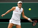 Nmecká tenistka Angelique Kerberová zstala jako turnajová jedenáctka nejvýe...