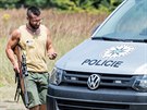 Ze zásahu veteriná a policie v Bioparku (16. 7. 2018)