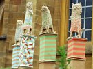 Šest koček oživilo klášterní kostel Nanebevzetí Panny Marie v Kladrubech.