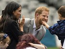 Princ Harry a vévodkyn Meghan (Dublin, 11. ervence 2018)