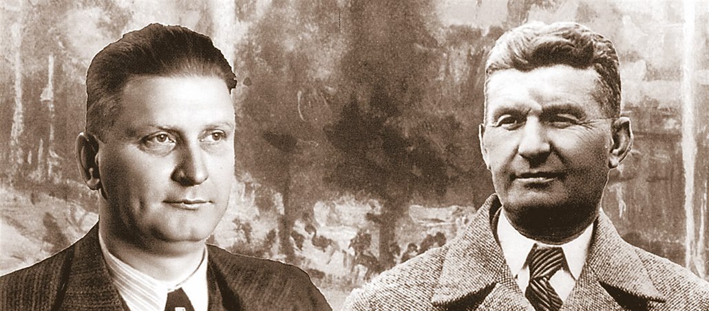 Zakladatelem zlínské továrny byl Tomáš Baťa (vpravo), který na trh prorazil s...
