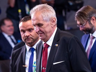 Prezident Miloš Zeman na summitu Severoatlantické aliance v Bruselu