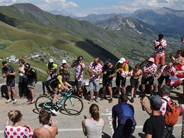 Steven Kruijswijk v niku bhem 12. etapy Tour de France.