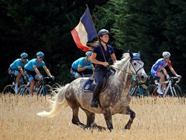 V den vro dobyt Bastily se jede osm etapa Tour de France.