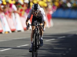Geraint Thomas m za triumfem v jedenct etap Tour de France.