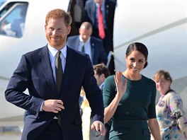 Princ Harry a vévodkyně Meghan na návštěvě Irska (Dublin, 10. července 2018)