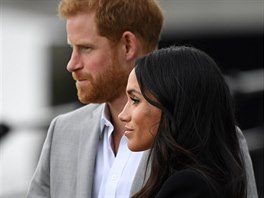 Princ Harry a vvodkyn Meghan (Dublin, 11. ervence 2018)