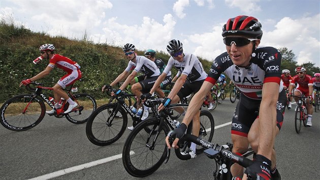 Zprava Daniel Martin, Chris Froome, a Wout Poels v sedm etap Tour de France.