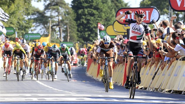 Dan Martin slav druh vtzstv v karie na Tour de France.