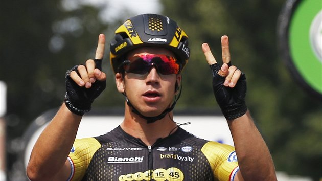 Potet v karie vyhrl Dylan Groenewegen etapu na Tour de France.