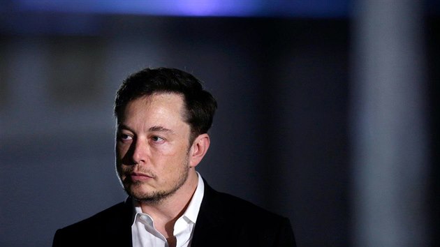 Americk podnikatel a vynlezce Elon Musk pi tiskov konferenci v Chicagu. (14. ervna 2018)