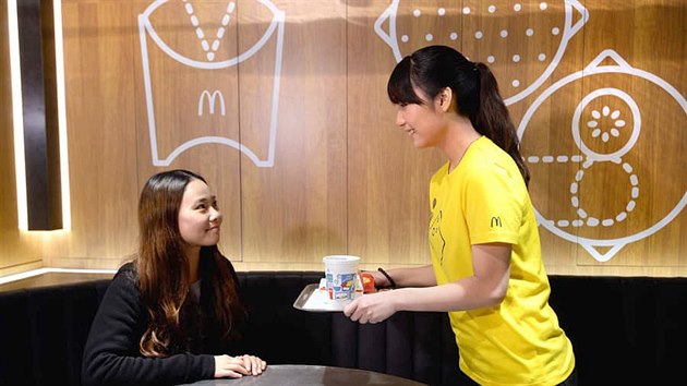 Rychl oberstven McDonald's Next v Hongkongu