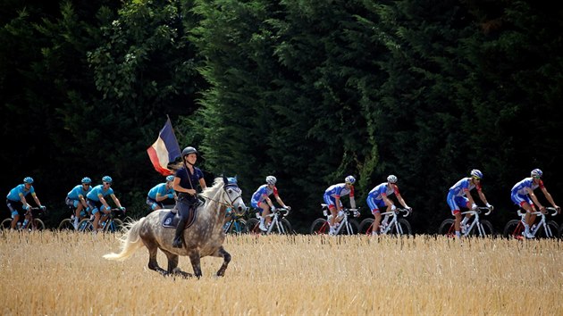 V den vro dobyt Bastily se jede osm etapa Tour de France.