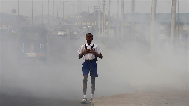 Afrika se potýká se silně znečištěným ovzduším.
