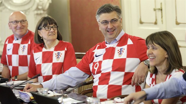 Chorvatská vláda zasedala na počest úspěchu fotbalistů na světovém šampionátu v dresech národního týmu.