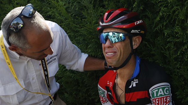 Jeden z favorit Richie Porte skonil kvli zrann na Tour de France 2018 pedasn.