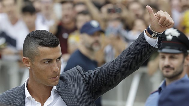 Cristiano Ronaldo zdrav fanouky Juventusu.