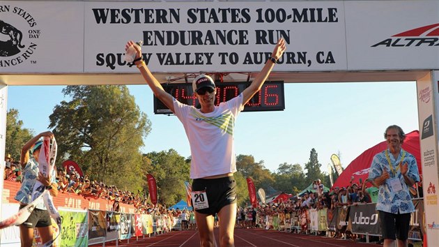 Jim Walmsley slav vtzstv na Western States 100