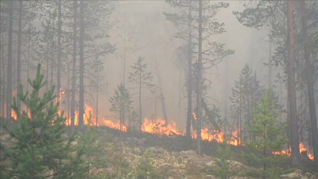 Švédsko sužují požáry