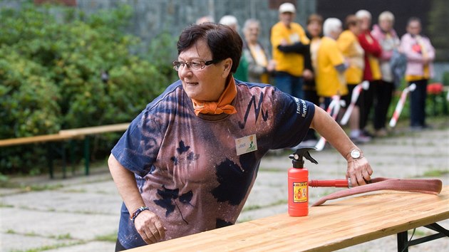 Disciplny jsou uzpsoben vku senior i jejich kondici.