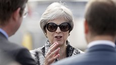 Britská premiérka Theresa Mayová na snímku z 16. ervence 2018