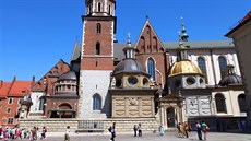 Krakovská katedrála na hrad Wawel