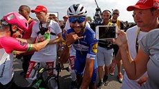 Fernando Gaviria slaví druhé vítzství na Tour.