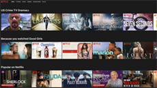 Streamovací VOD sluba Netflix nabízí tituly i ve 4K HDR kvalit.