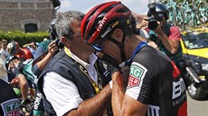 Jeden z favorit Richie Porte skonil kvli zranní na Tour de France 2018...