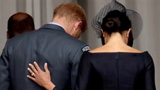 Princ Harry a vévodkyně Meghan (Londýn, 10. července 2018)