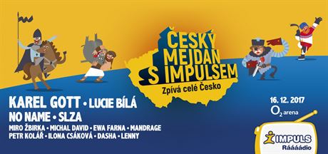 Rádio Impuls uspořádá další megakoncert Český mejdan s Impulsem - iDNES.cz