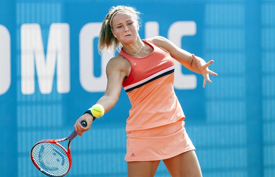 Karolína Muchová na turnaji v Olomouci