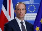 Britský ministr pro brexit Dominic Raab (26. ervence 2018)