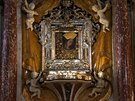 Posvátný obraz v kostele Zázrané Panny Marie Sinjské