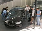 BMW 116i pi pedstavení na autosalonu na olomouckém Výstaviti Flora v roce...