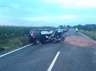 Při nehodě dvou osobních aut v Břilicích, části Třeboně, v sobotu zemřeli tři...