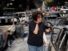 Nejméně šedesát životů si už vyžádaly lesní požáry v Řecku. (24. 7. 2018)