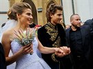 Svatba Petera Sagana a Kataríny Saganové, rozené Smolkové (11. 11. 2015,...